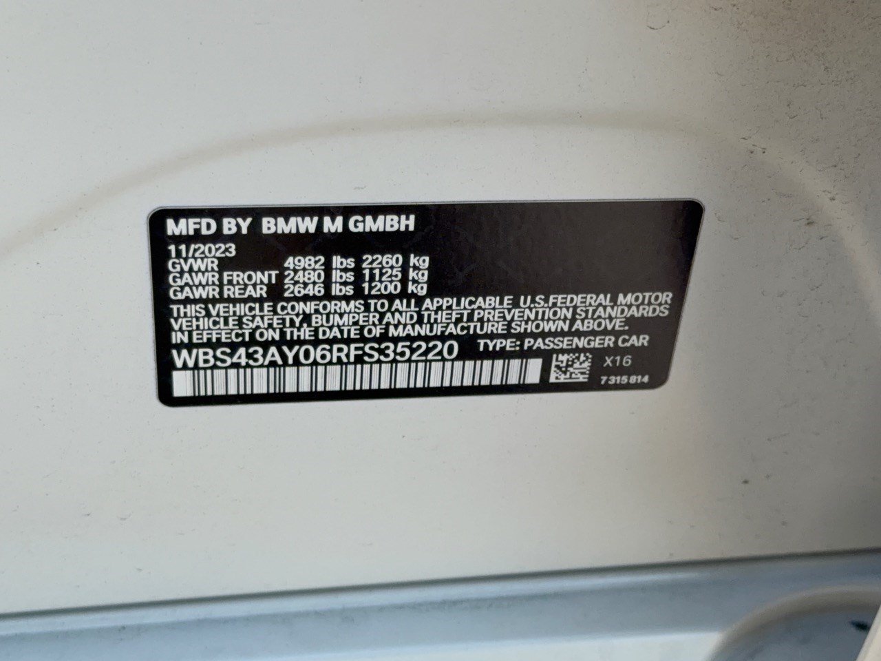 Used 2024 BMW M3 Competition w/ M Driver's Package AWD/4WD image 31