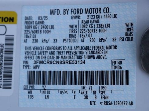 Used 2025 Ford Bronco Sport Outer Banks AWD/4WD image 32