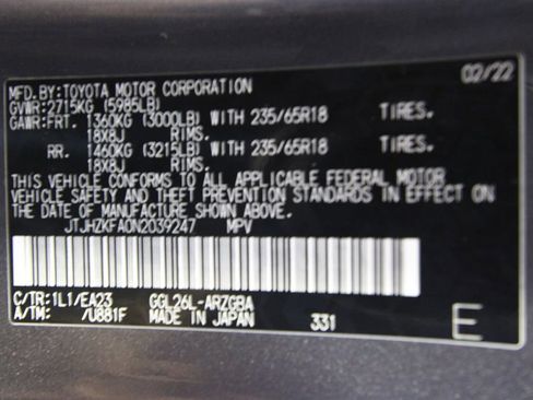 Used 2022 Lexus RX 350L Premium image 45