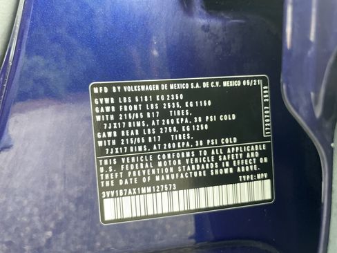 Used 2021 Volkswagen Tiguan S FWD image 33