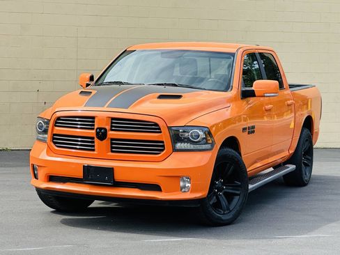 Used 2017 RAM 1500 Sport w/ Ignition Orange Sport Package AWD/4WD image 3
