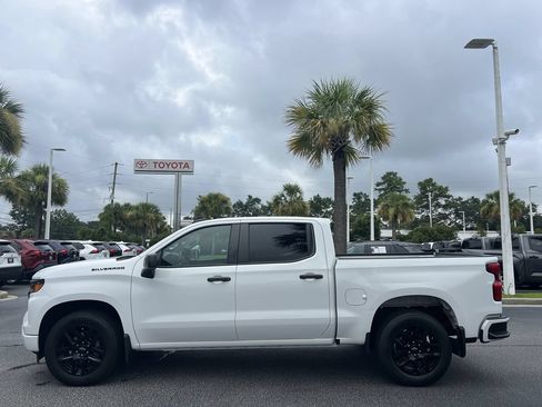 Used 2023 Chevrolet Silverado 1500 Custom w/ LPO, Dark Essentials Package RWD image 7