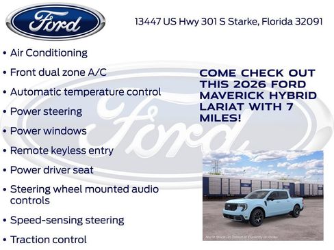 New 2026 Ford Maverick Lariat AWD/4WD image 25