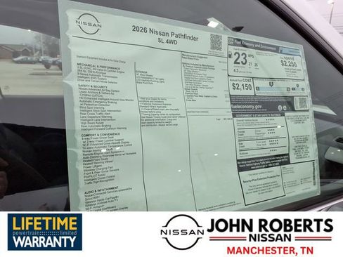 New 2026 Nissan Pathfinder SL image 19