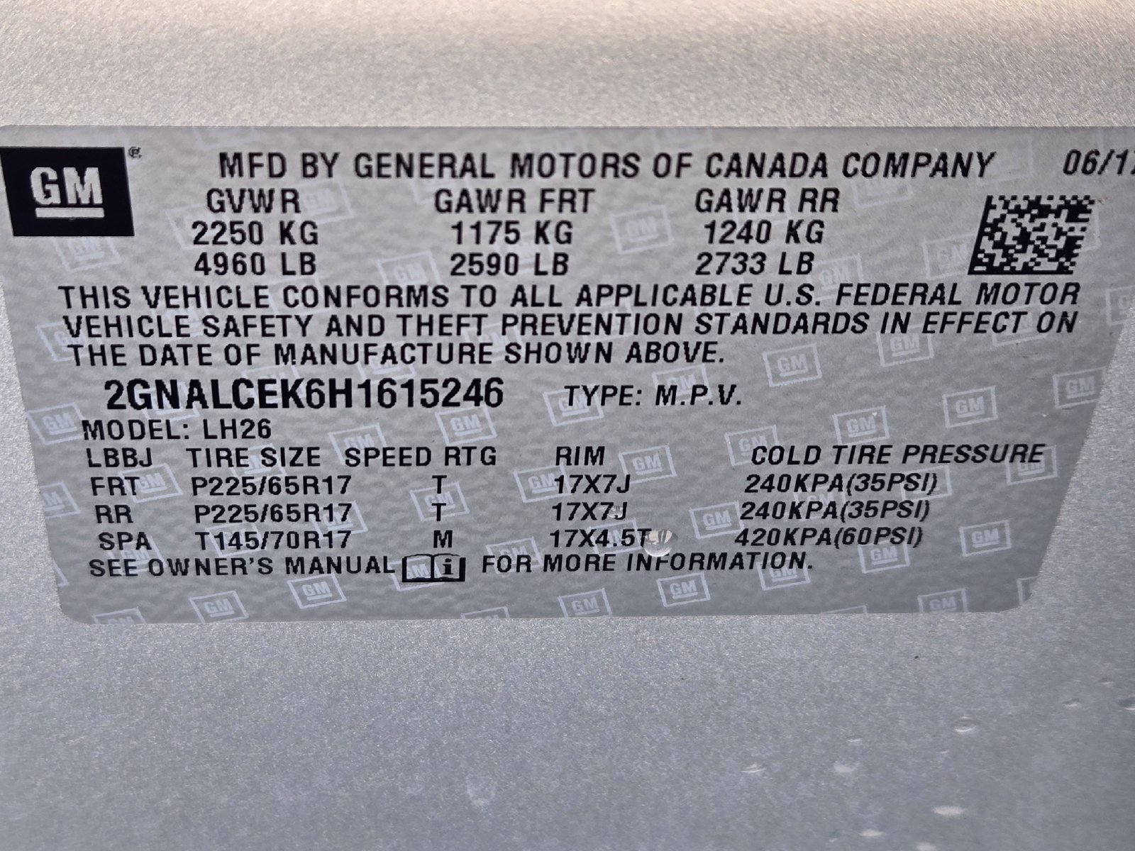 Used 2017 Chevrolet Equinox LT w/ Convenience Package FWD image 12