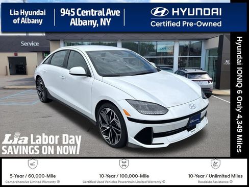 Certified 2025 Hyundai Ioniq 6 SEL AWD/4WD image 1