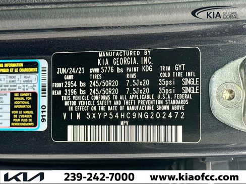 Certified 2022 Kia Telluride SX w/ Towing Package image 46