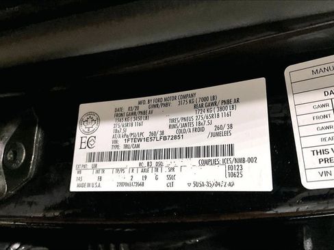 Used 2020 Ford F150 XLT w/ Equipment Group 302A Luxury image 20