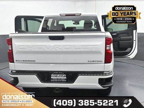 Used 2024 Chevrolet Silverado 1500 Custom w/ Turbomax Blackout Package AWD/4WD image 24