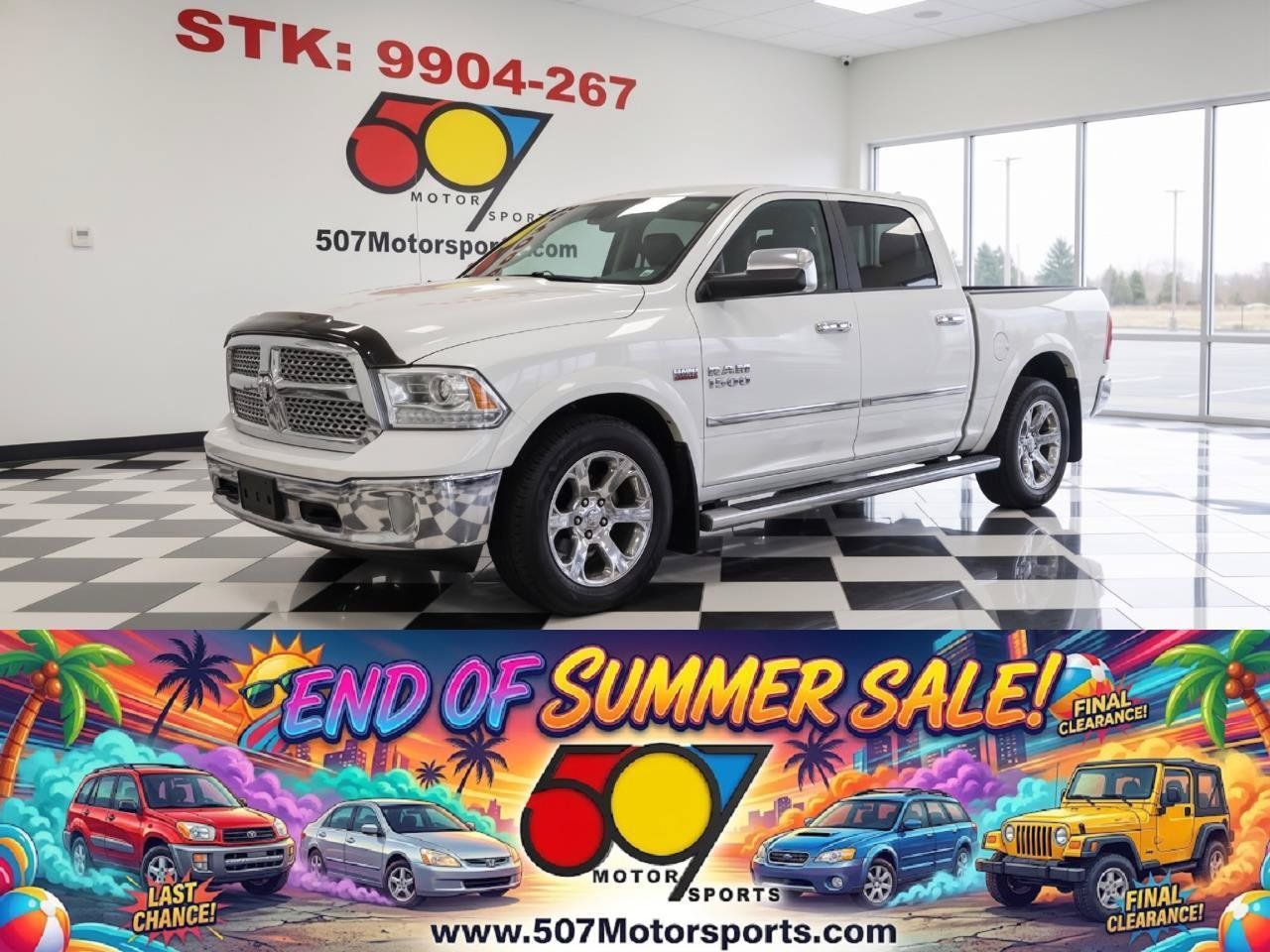 Used 2017 RAM 1500 Laramie AWD/4WD image 1