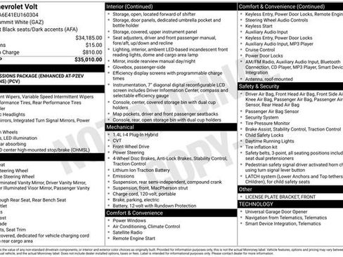 Used 2014 Chevrolet Volt image 16