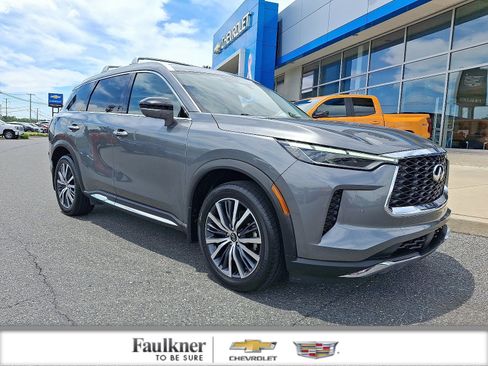 Used 2022 INFINITI QX60 Sensory w/ Cargo Package AWD/4WD image 1