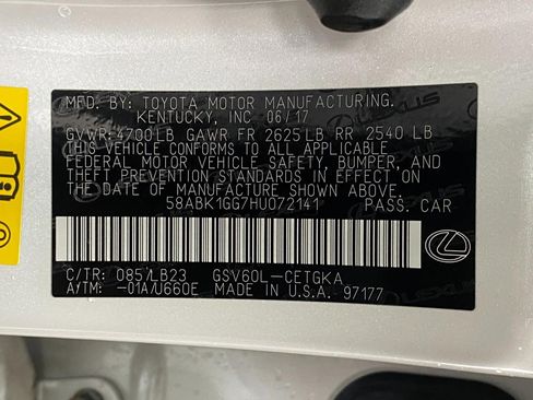 Used 2017 Lexus ES 350 w/ Luxury Package image 35