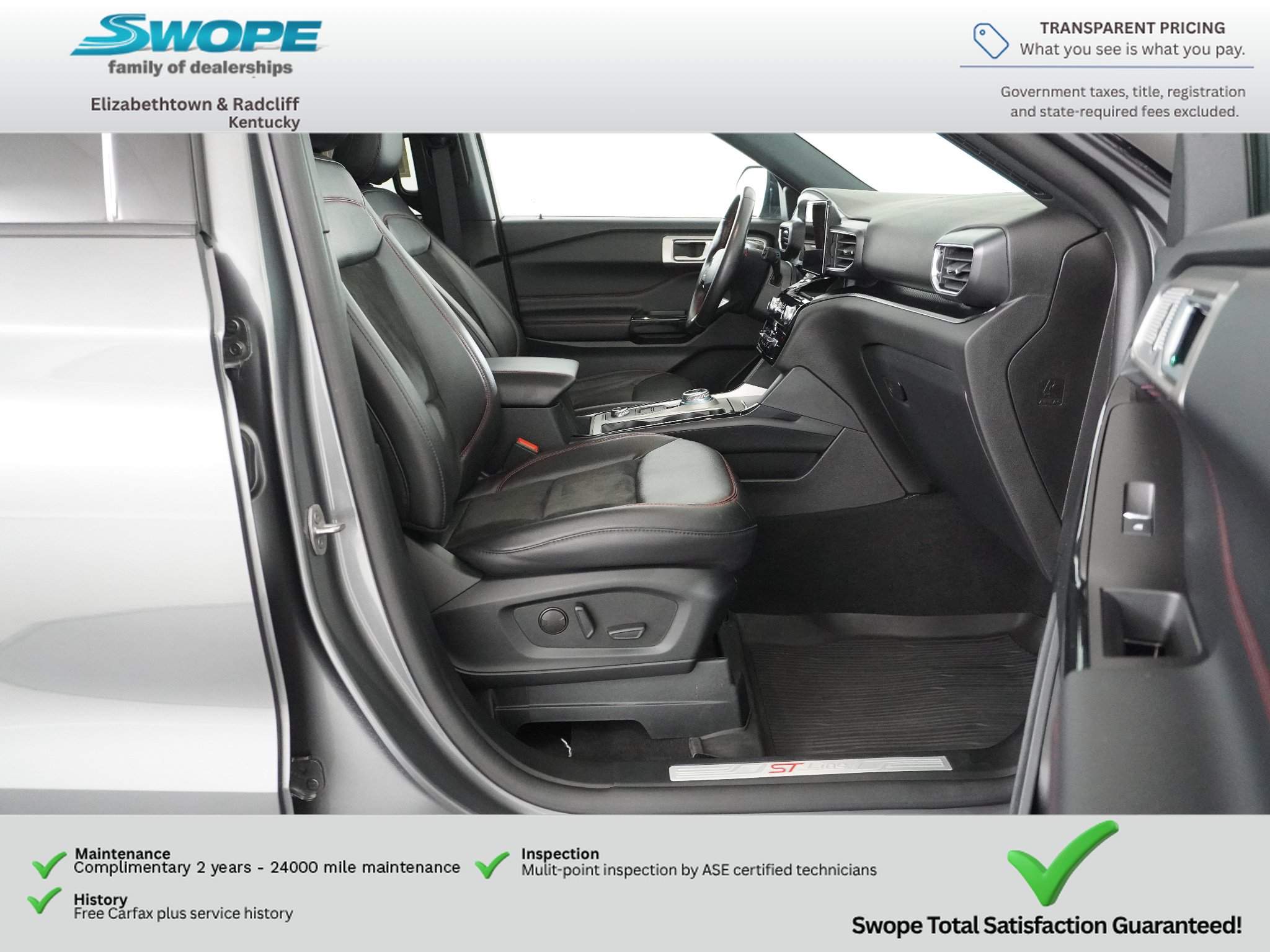 Used 2023 Ford Explorer ST-Line AWD/4WD image 12
