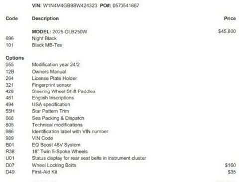 Certified 2025 Mercedes-Benz GLB 250 image 4