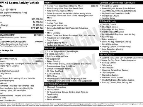 Used 2025 BMW X5 xDrive50e image 48