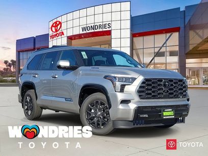 New 2026 Toyota Sequoia Platinum