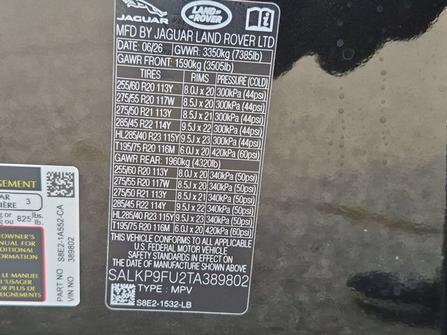 New 2026 Land Rover Range Rover SE AWD/4WD image 22