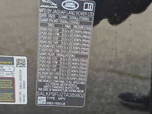New 2026 Land Rover Range Rover SE AWD/4WD image 22