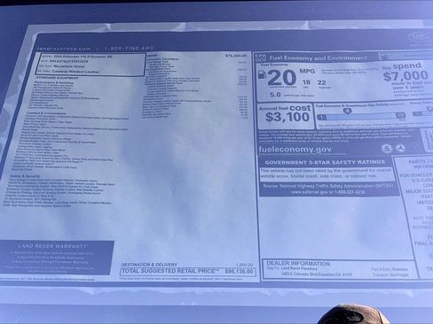 New 2026 Land Rover Defender 110 X-Dynamic SE image 18