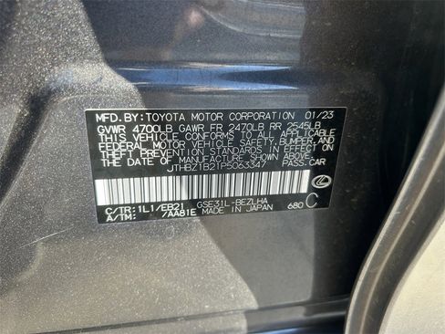 Used 2023 Lexus IS 350 F Sport image 11