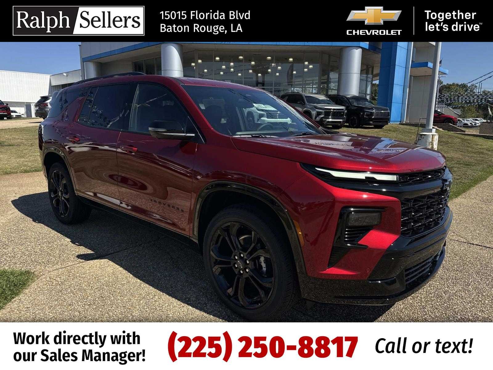 New 2027 Chevrolet Traverse RS w/ LPO, Floor Liner Package FWD image 1