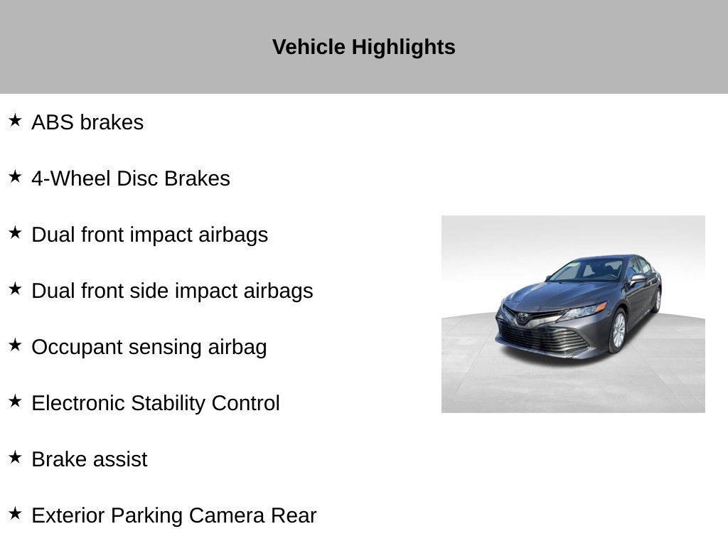 Used 2018 Toyota Camry LE FWD image 27