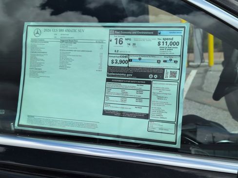 New 2026 Mercedes-Benz GLS 580 4MATIC image 18