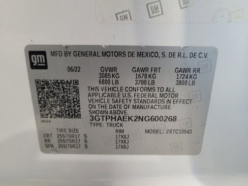 Used 2022 GMC Sierra 1500 Pro w/ Pro Value Package image 33