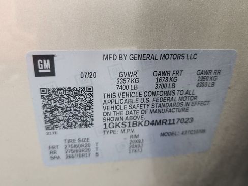 Certified 2021 GMC Yukon SLT w/ SLT Luxury Plus Package RWD image 34