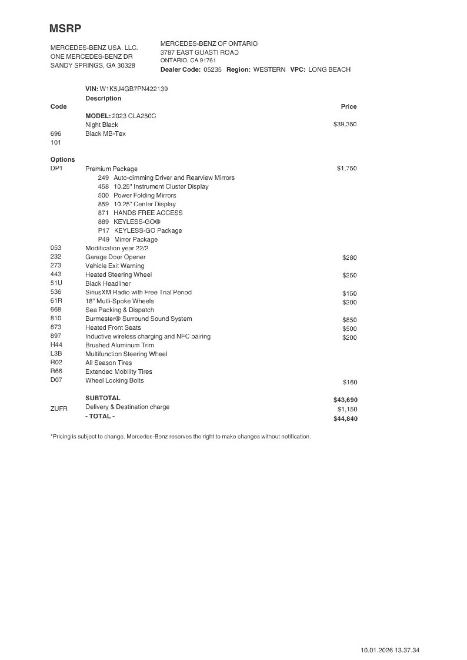 Certified 2023 Mercedes-Benz CLA 250 image 2