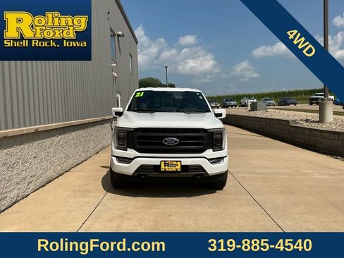 Used 2021 Ford F150 Lariat w/ Equipment Group 502A High AWD/4WD image 4
