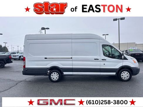 Used 2017 Ford Transit 350 High Roof Extended Cargo Van image 3