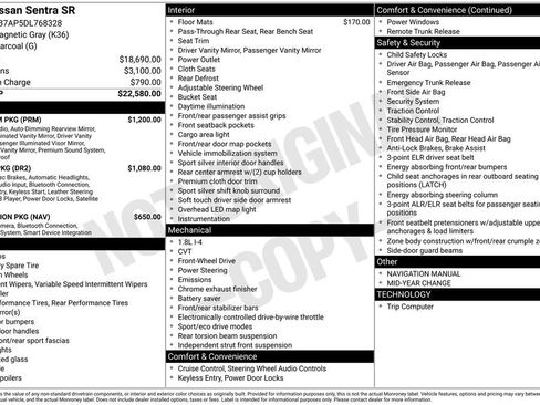 Used 2013 Nissan Sentra SR w/ Premium Pkg image 27