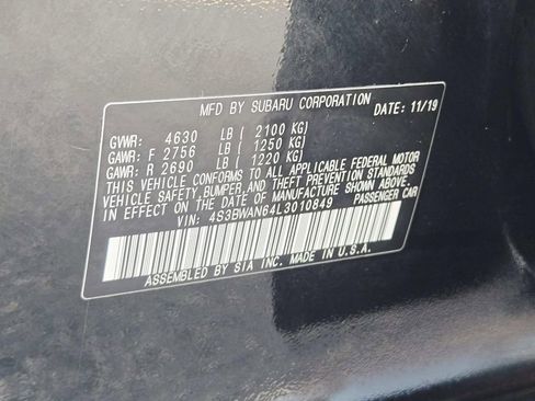 Used 2020 Subaru Legacy Limited w/ Popular Package #2 image 38