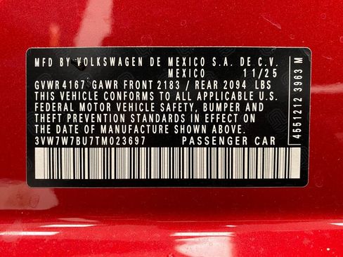 New 2026 Volkswagen Jetta SE image 30