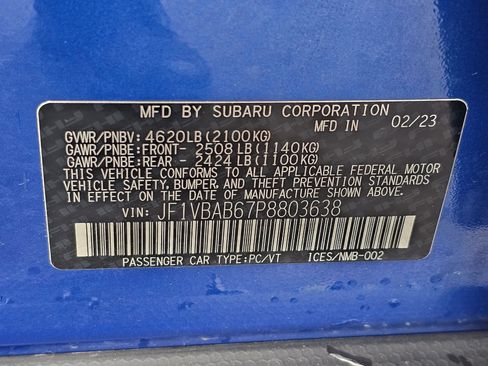 Used 2023 Subaru WRX image 29