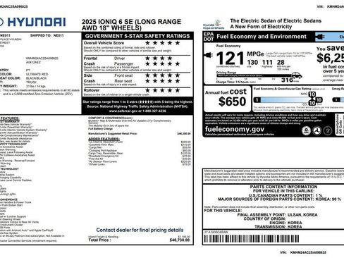 Used 2025 Hyundai Ioniq 6 SE image 3