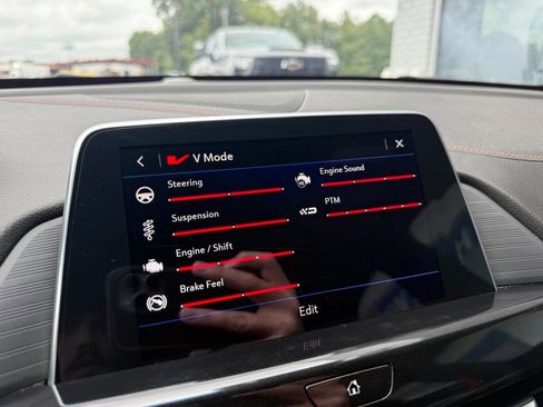 Used 2025 Cadillac CT4 V w/ LPO, ONYX Package RWD image 18