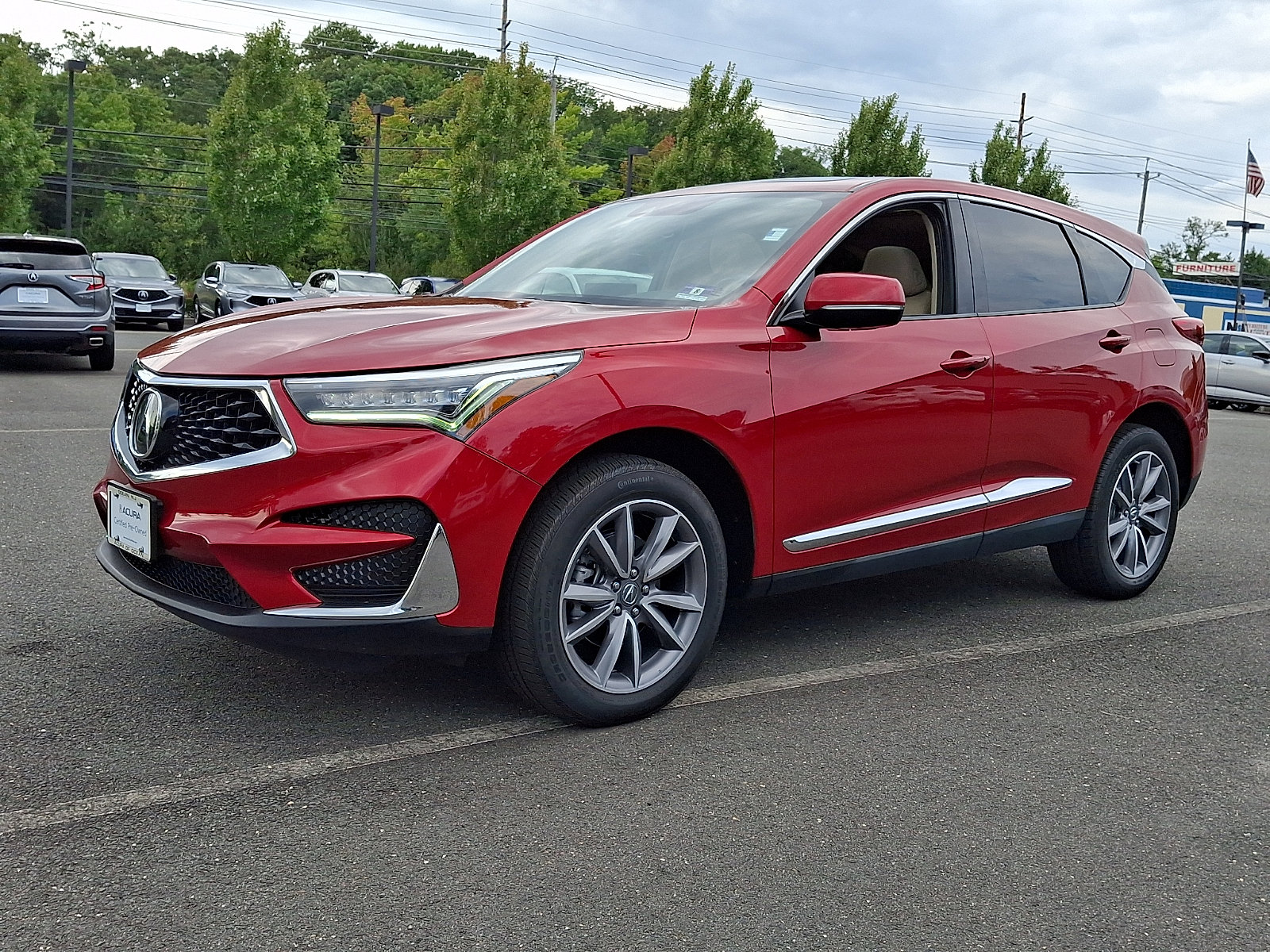 Certified 2020 Acura RDX w/ Technology Package AWD/4WD image 3