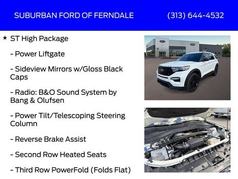 Certified 2024 Ford Explorer ST w/ Equipment Group 401A AWD/4WD image 17
