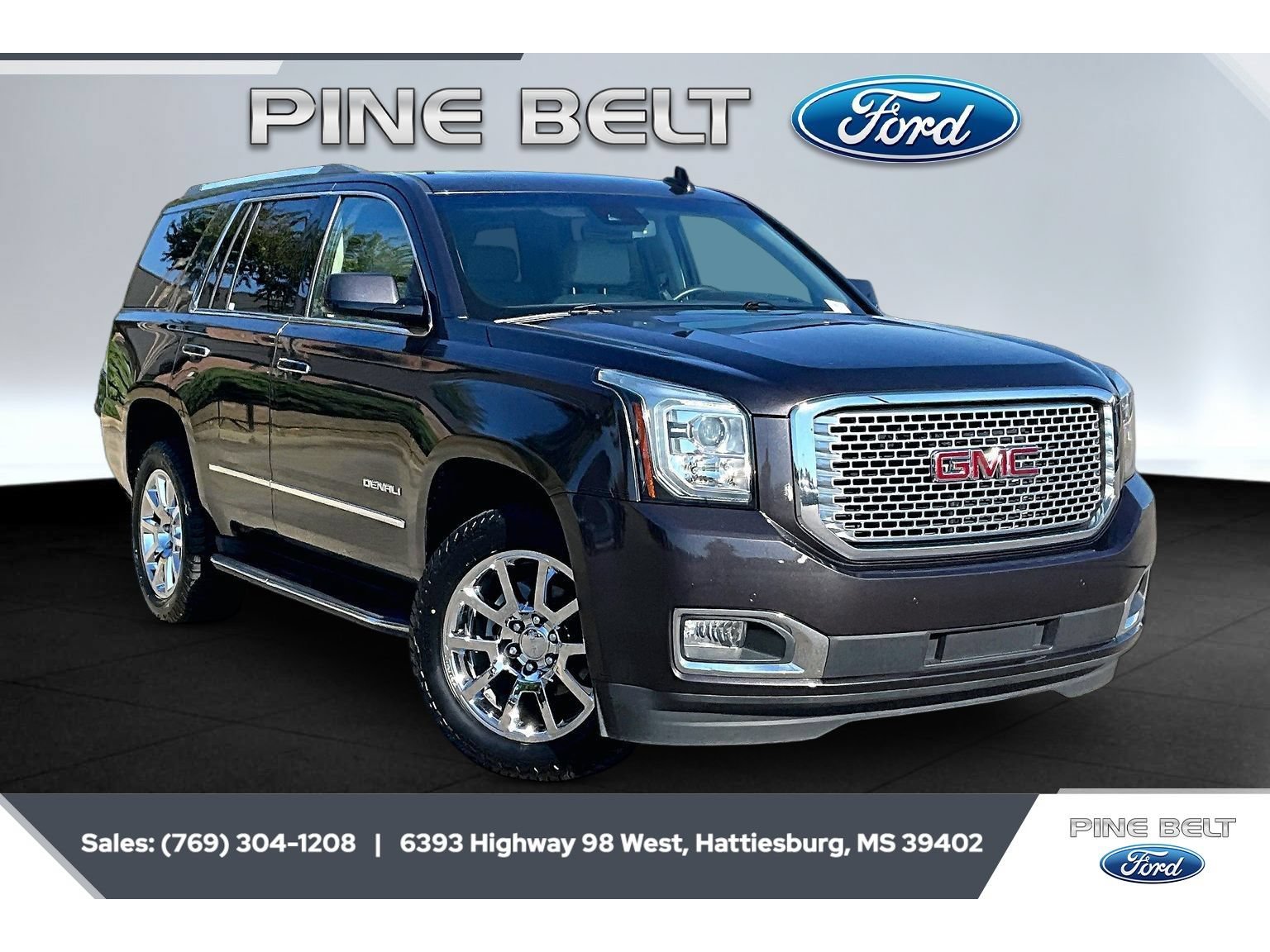 Used 2017 GMC Yukon Denali w/ Open Road Package RWD image 1