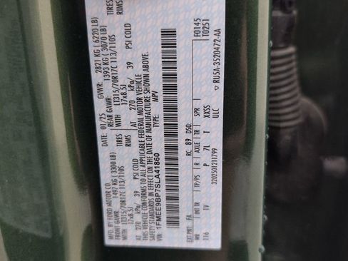 Used 2025 Ford Bronco Badlands image 49