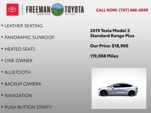 Used 2019 Tesla Model 3 Standard Range Plus RWD image 4