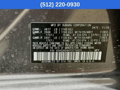 Certified 2026 Subaru Crosstrek 2.5i Premium AWD/4WD image 41