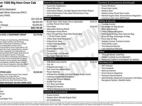 Used 2025 RAM 1500 Big Horn image 50