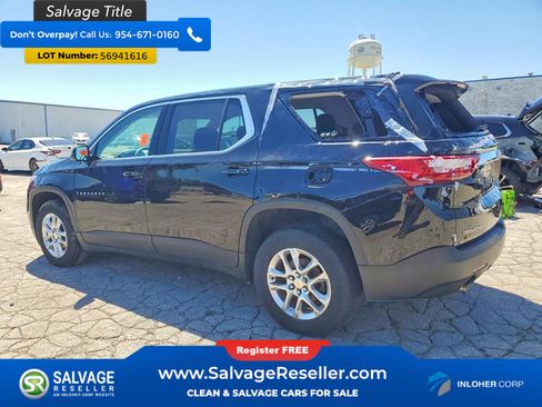 Used 2021 Chevrolet Traverse LS FWD image 3