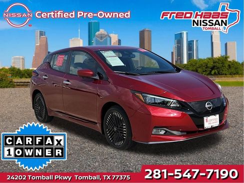 Certified 2024 Nissan Leaf SV Plus image 1