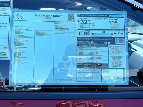 New 2026 Nissan Rogue S FWD image 12