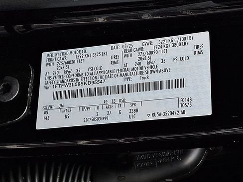 Certified 2025 Ford F150 XLT w/ Equipment Group 302A MID AWD/4WD image 28